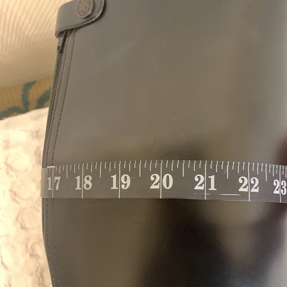 Black Leather with Laces Riding Boot - Picture 9 of 10